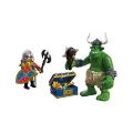 Playmobil Knights - Λεοντόκαρδος Ιππότης Και Τρολ Με Θησαυρό 72116