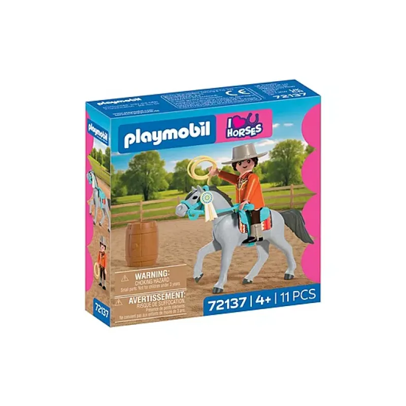 Playmobil I Love Horses - Αναβάτης Western 72137