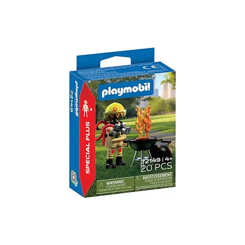 Playmobil Special Plus - Επιχείρηση Κατάσβεσης Εστίας Φωτιάς 72149