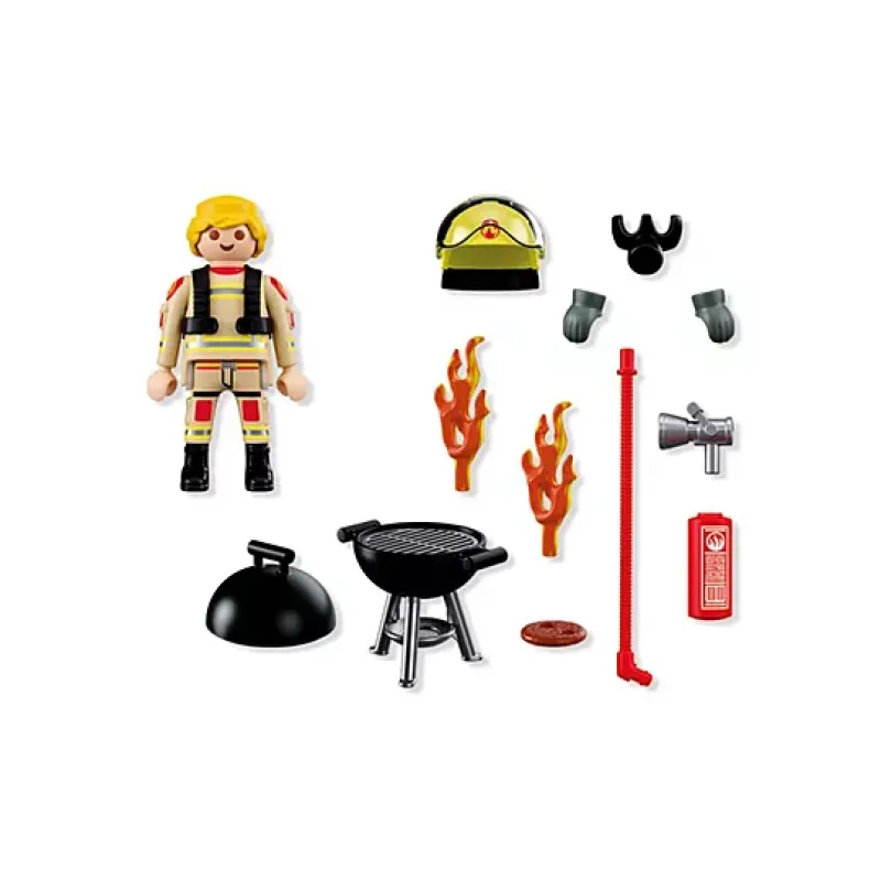 Playmobil Special Plus - Επιχείρηση Κατάσβεσης Εστίας Φωτιάς 72149