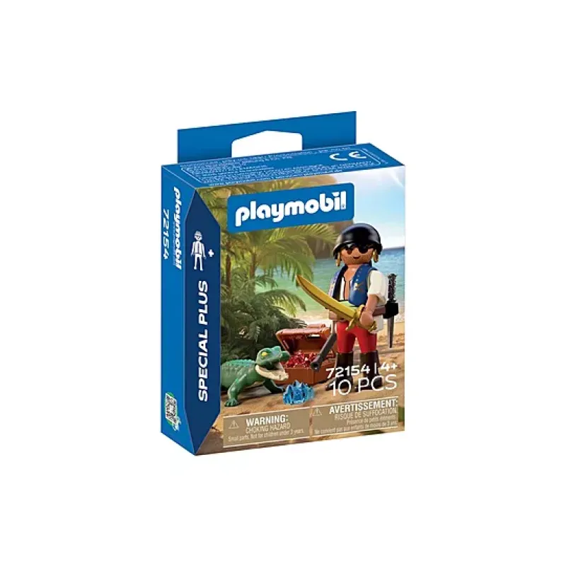 Playmobil Special Plus - Πειρατής Εναντίον Αλιγάτορα 72154