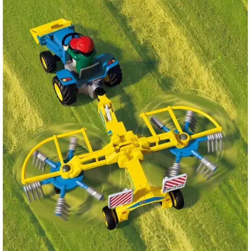 Playmobil Country - Μικρό Τρακτέρ Με Χορτοσυλλέκτη 72163