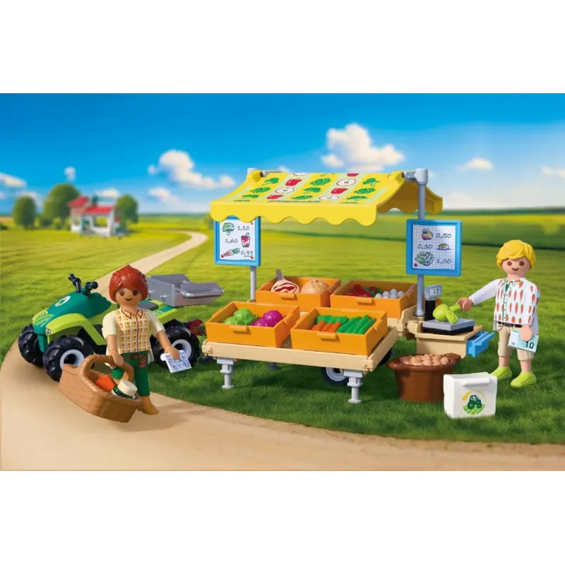 Playmobil Country - Υπαίθριος Πάγκος Λαχανικών 72164
