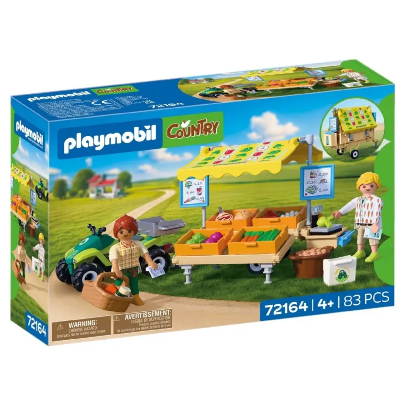 Playmobil Country - Υπαίθριος Πάγκος Λαχανικών 72164