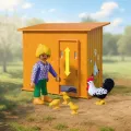 Playmobil Country - Κοτέτσι Με Αλεπού 72168