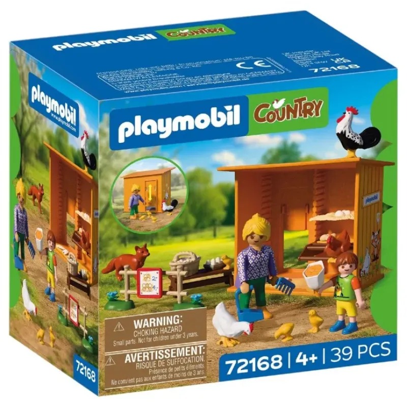 Playmobil Country - Κοτέτσι Με Αλεπού 72168