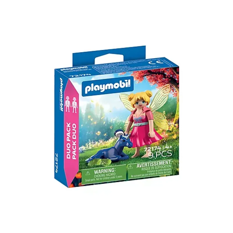 Playmobil Duo Pack - Νεράιδα Με Μικρό Μονόκερο 72174