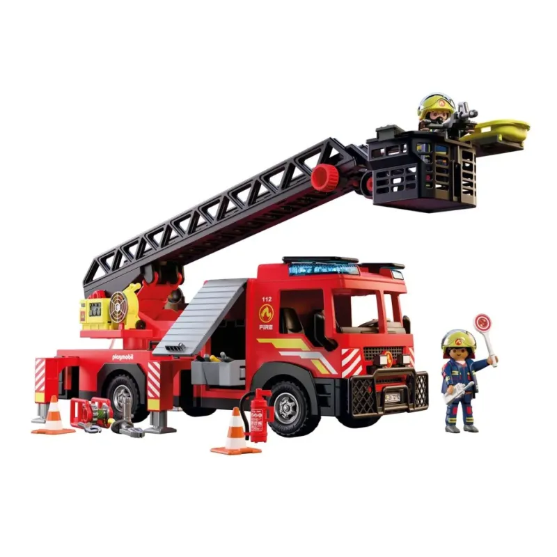 Playmobil City Action - Πυροσβεστικό Όχημα Με Σκάλα & Καλάθι 72192
