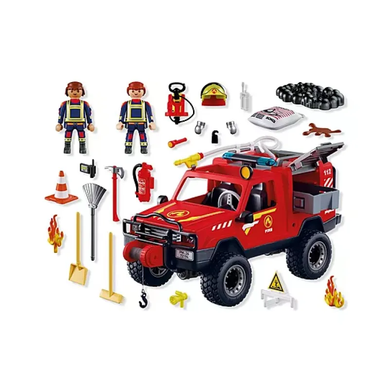 Playmobil City Action - Φορτηγό Παντός Εδάφους Πυροσβεστικής 72194