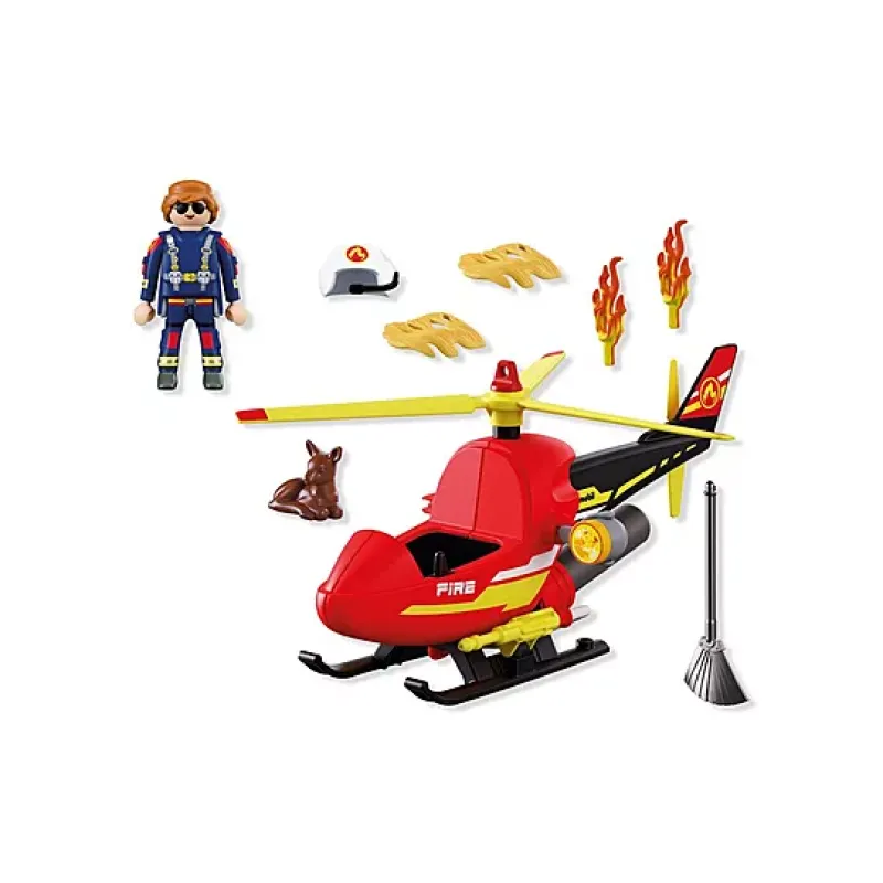 Playmobil City Action - Ελικόπτερο Πυροσβεστικής 72196