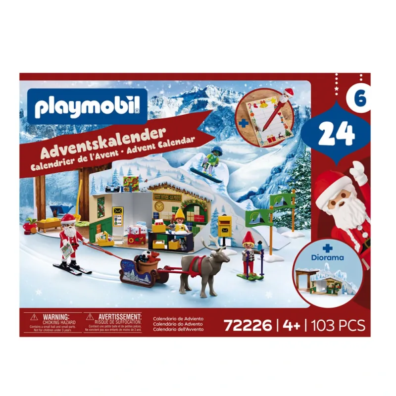 Playmobil Christmas - Ημερολόγιο Εργαστήριο Αι Βασίλη 72226
