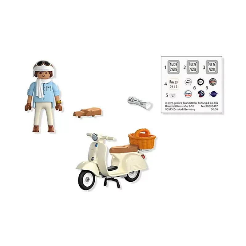 Playmobil Vespa - Vespa 80η Επέτειος, Classic 72283