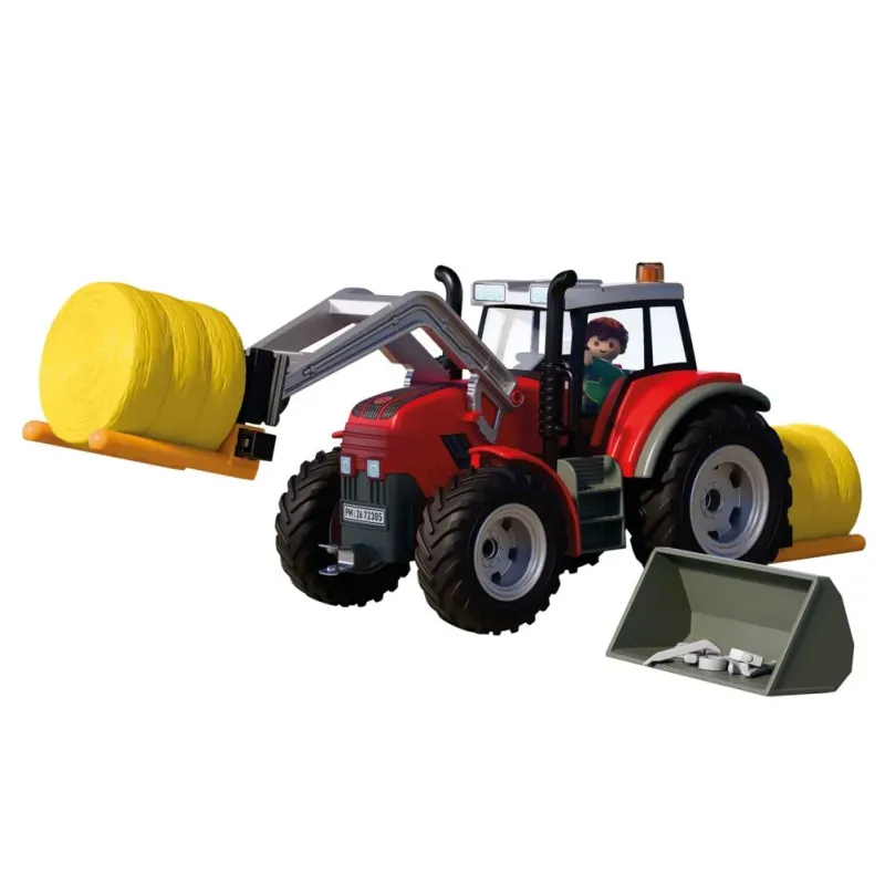 Playmobil Country - Μεγάλο Τρακτέρ Με Μπάλες Σανού 72305