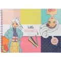 Street - Βιβλίο Ζωγραφικής Little Fashionista 33 Φύλλα 75302