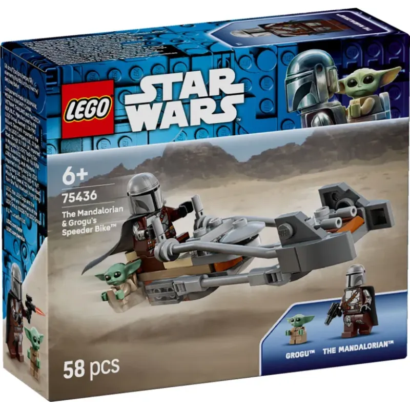 Lego Star Wars - The Mandalorian & Grogu's Speeder Bike 75436