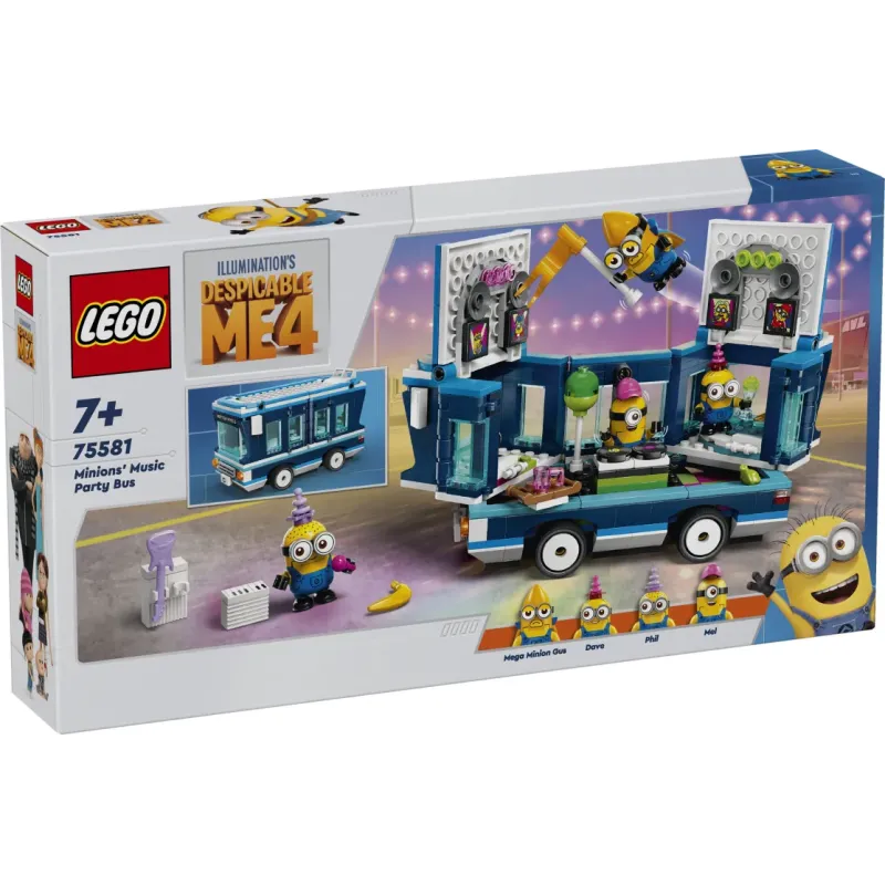 Lego Minions - Music Party Bus 75581