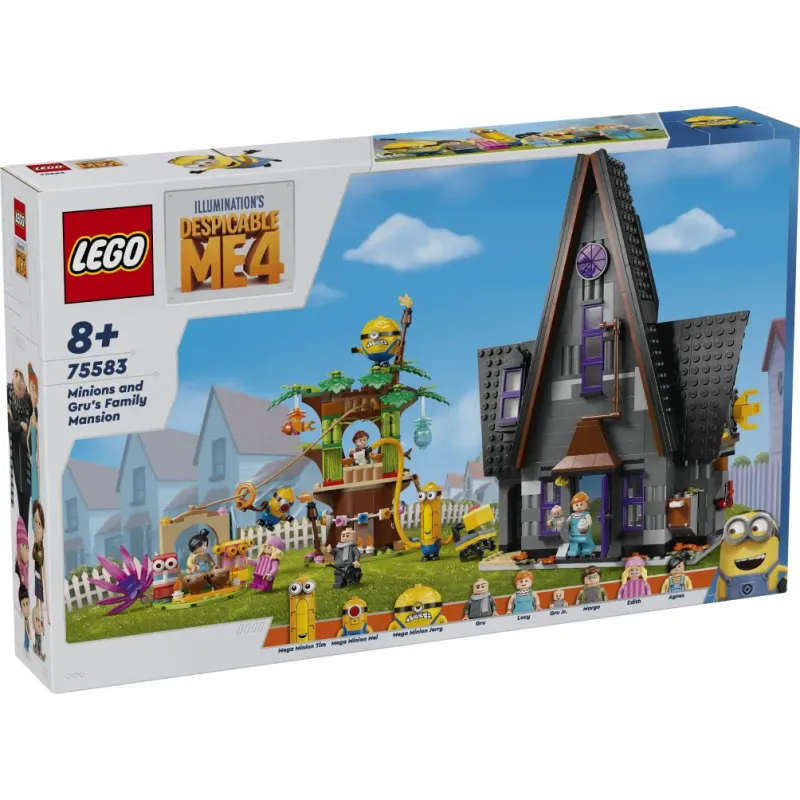 Lego Minions - Gru's Family Mansion 75583