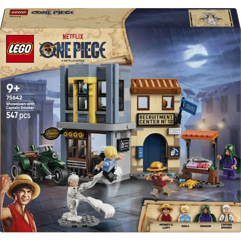Lego One Piece - Showdown With Captain Smoker 75642