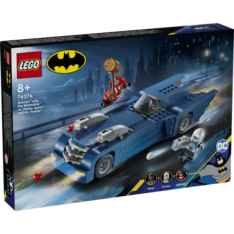 Lego Batman - With The Batmobil VS Harley Quinn & Mr Freeze 76274