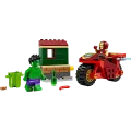 Lego Marvel - Iron Man With Bike And The Hulk 76287