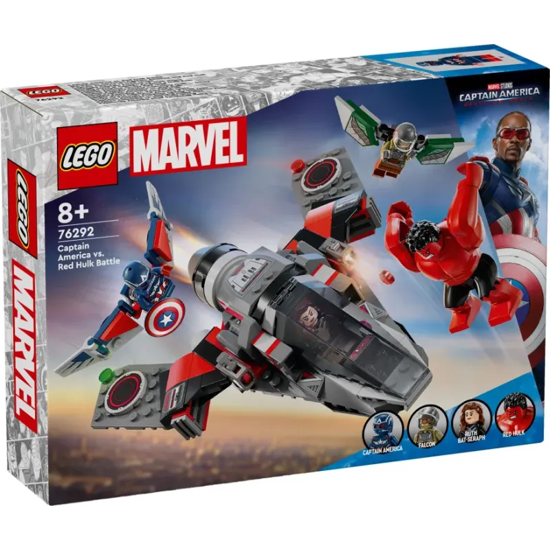 Lego Marvel - Captain America vs. Red Hulk Battle 76292