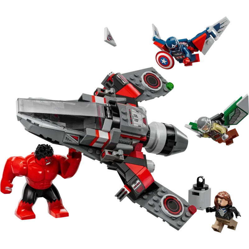 Lego Marvel - Captain America vs. Red Hulk Battle 76292