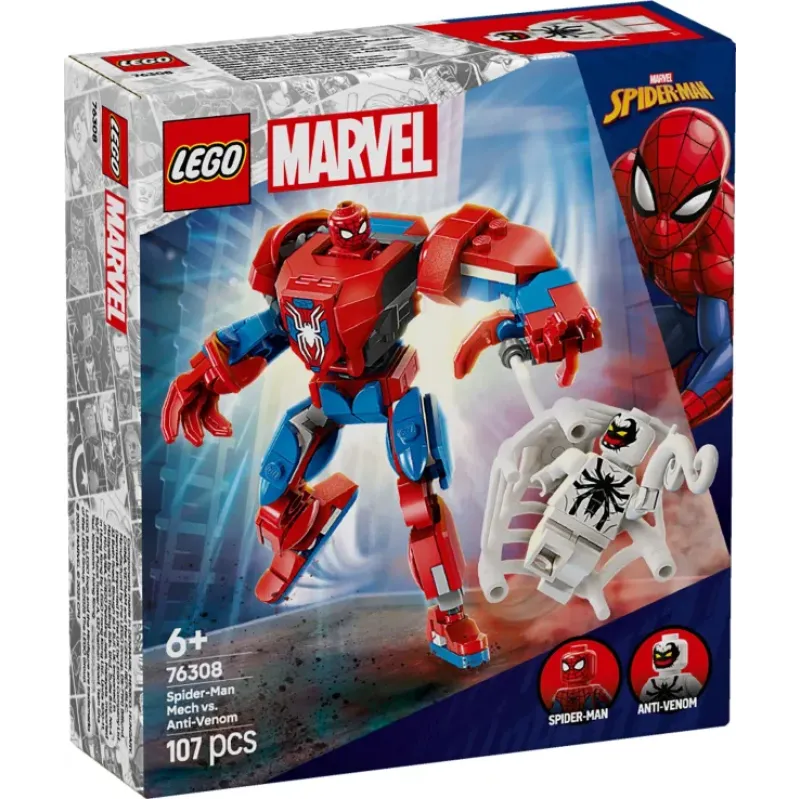 Lego Marvel - Super Heroes Spider-Man Mech vs. Anti-Venom 76308