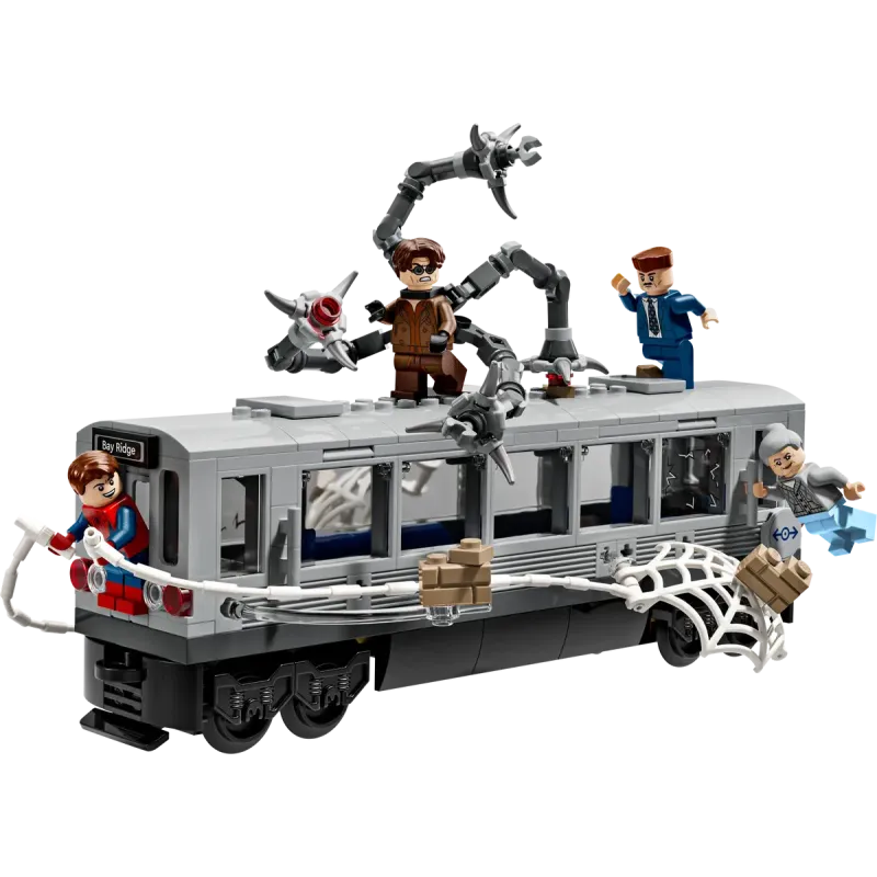 Lego Spiderman - Spider-Man vs. Doc Ock Subway Train Scene 76321