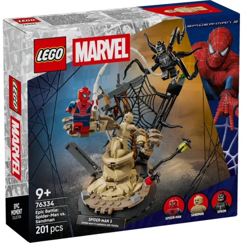 Lego Marvel - Epic Battle Spider-Man vs. Sandman 76334