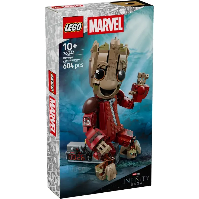 Lego Marvel - Ravager Jumpsuit Groot 76341