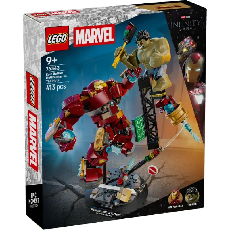 Lego Marvel - Epic Battle: Hulkbuster vs. The Hulk 76343