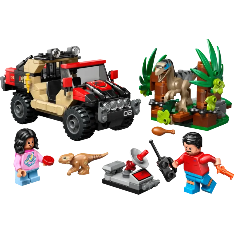 Lego Jurassic World - Raptor Off-Road Escape 76972