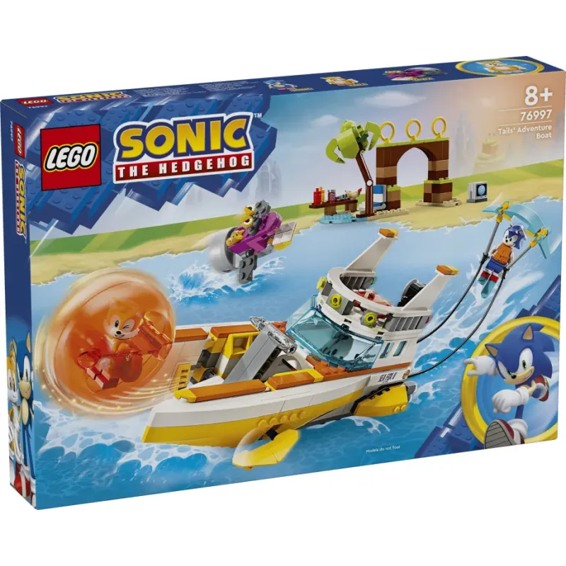 Lego Sonic The Hedgehog - Tail' Adventure Boat 76997