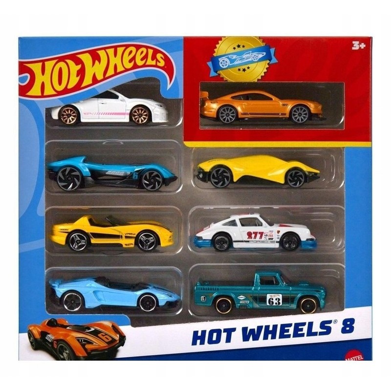 Mattel Hot Wheels - Αυτοκινητάκια Σετ Των 8 HPV78