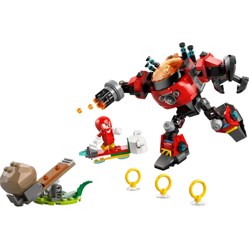 Lego Sonic The Hedgehog - Knuckles vs. Dr. Eggman Egg Crusher Mech 77005