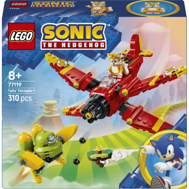 Lego Sonic The Hedgehog - Tail's Tornado-1 77119