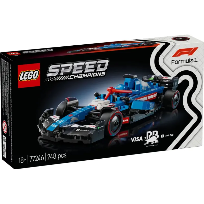 Lego Speed Champions - Visa Cash App RB VCARB 01 F1 Race Car 77246