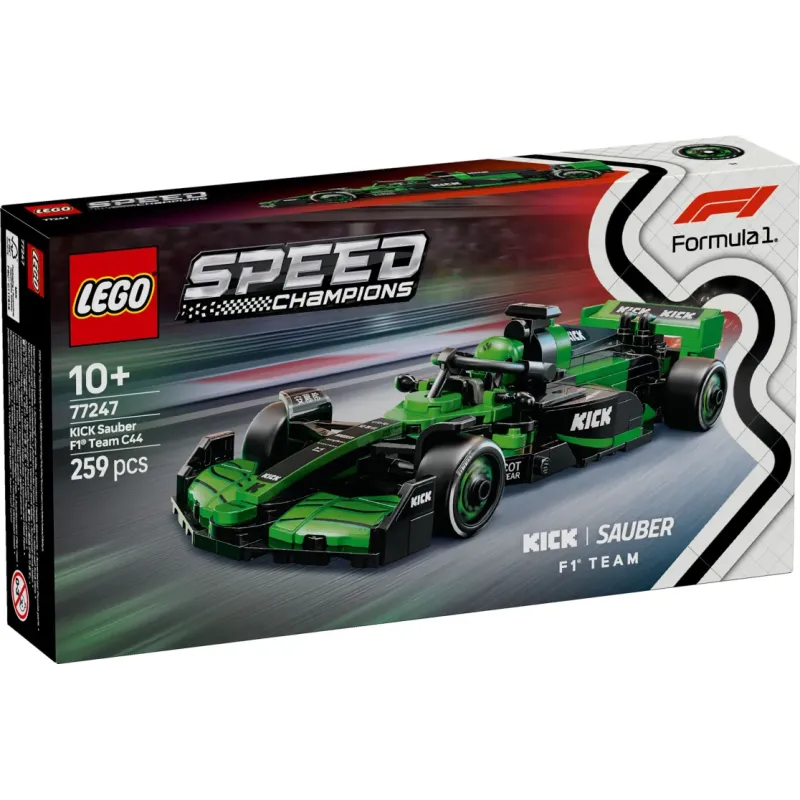 Lego Speed Champions - Kick Sauber F1 Team C44 Race Car 77247