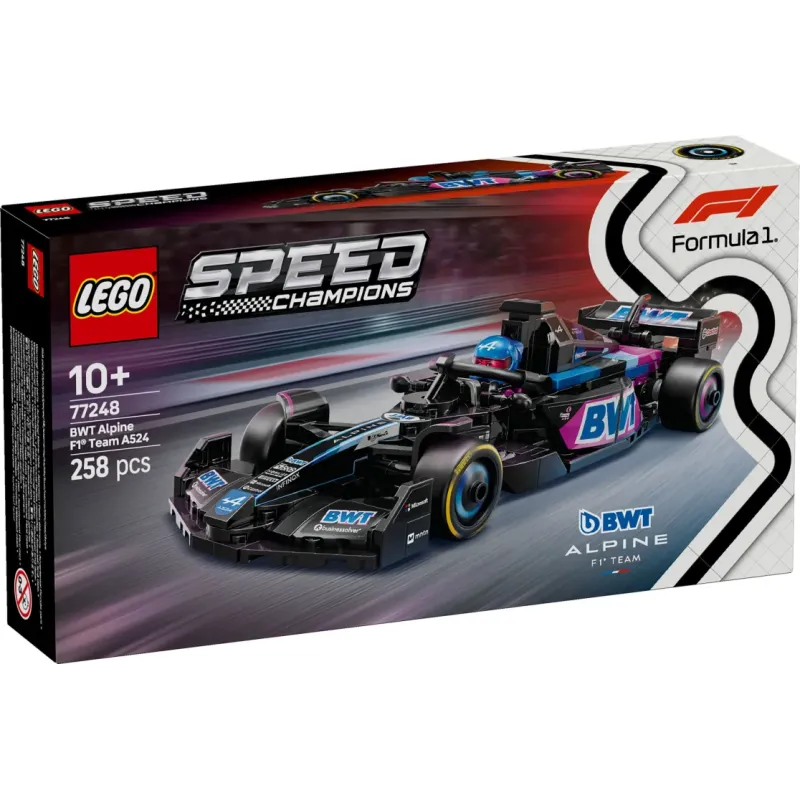 Lego Speed Champions - BWT Alpine F1 Team A524 Race Car 77248