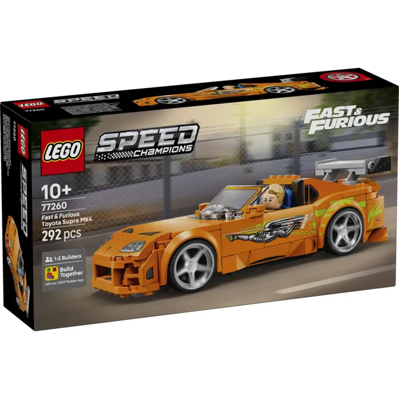 Lego Speed Champions - The Fast And The Furious Toyota Supra MK4 77260