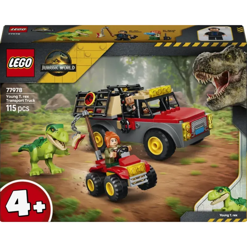 Lego Jurassic World - Young T. Rex Transport Truck 77978