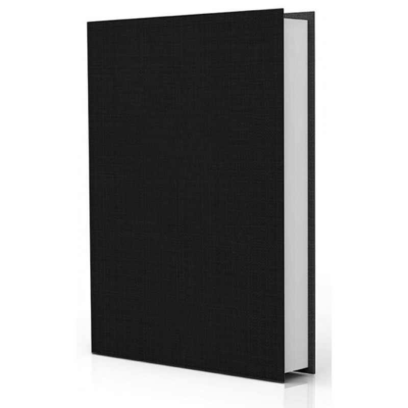 Salko Paper - Σημειωματάριο Δεμένο 21x29 Λευκό Black Book 7980