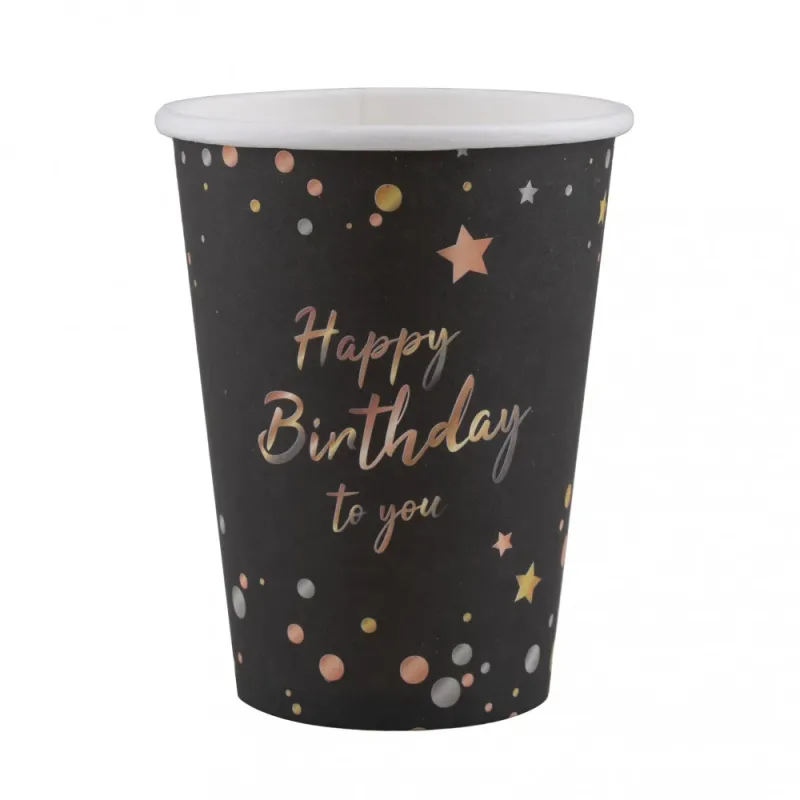 Funny Fashion - Ποτήρια Πάρτι Happy Birthday To You 80340