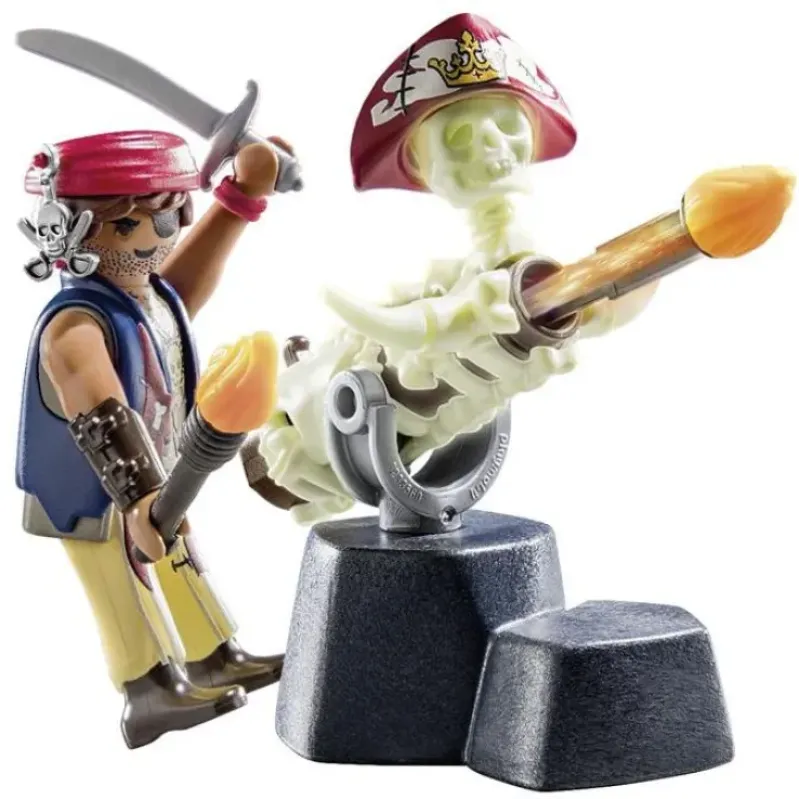 Playmobil Pirates –  Πειρατής Με Κανόνι 71421