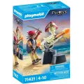 Playmobil Pirates –  Πειρατής Με Κανόνι 71421