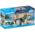 Playmobil Pirates –  Starter Pack Πειρατής Με Αλιγάτορα 71473