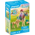 Playmobil Horses Of Waterfall -  Παιδάκι Με Άλογο & Πουλάρι 71498