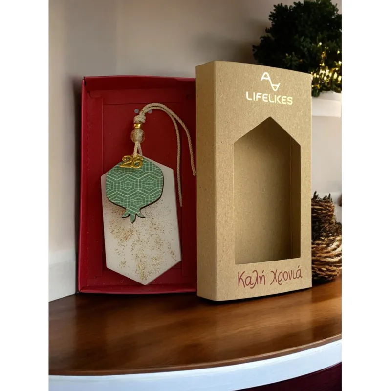 Life Likes - Γουράκι Αρωματικό Ρόδι, Βεραμάν Για Το 2026 8572