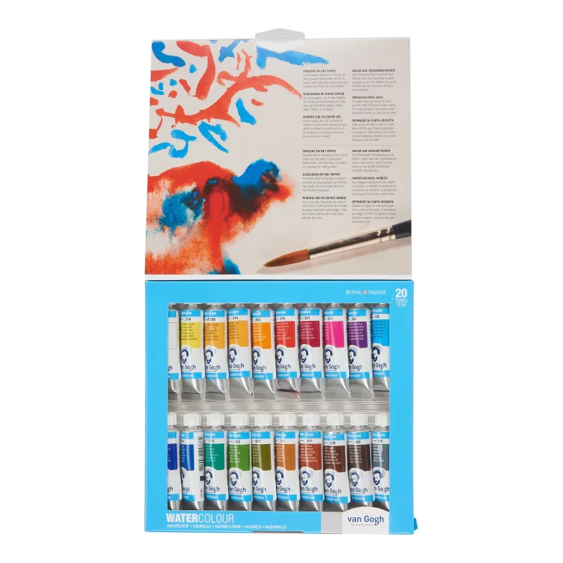 Royal Talens - Χρώμα Νερού Van Gogh Σετ 20 Χρώματα Σε Σωληνάρια Των 10 ml 20820120