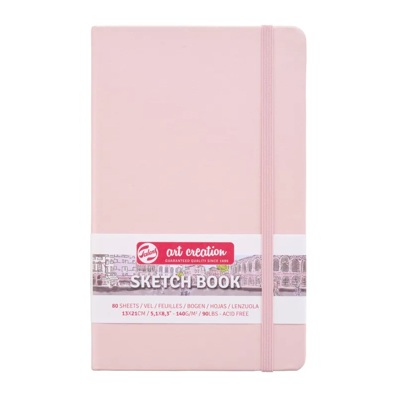 Royal Talens - Σημειωματάριο Sketchbook Art Creation Pastel Pink 13x21 εκ 80 Φύλλα 9314012M